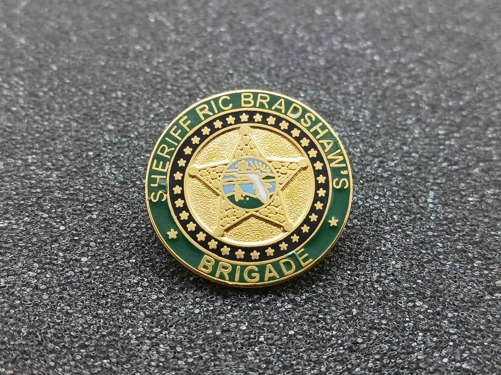 Sheriff Ric Bradshaw Brigade Palm Beach County Florida Pin
