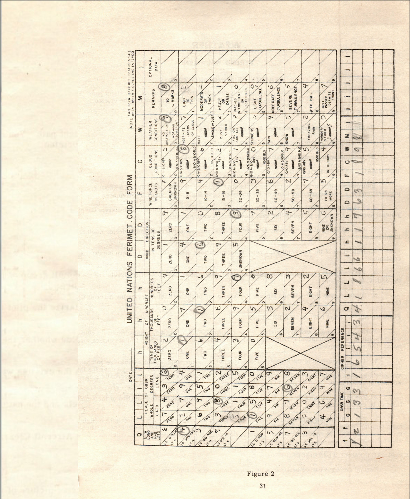 72 Page 1944 ADVANCED WEATHER SINGLE ENGINE AAF TRAINING Workbook on Data CD