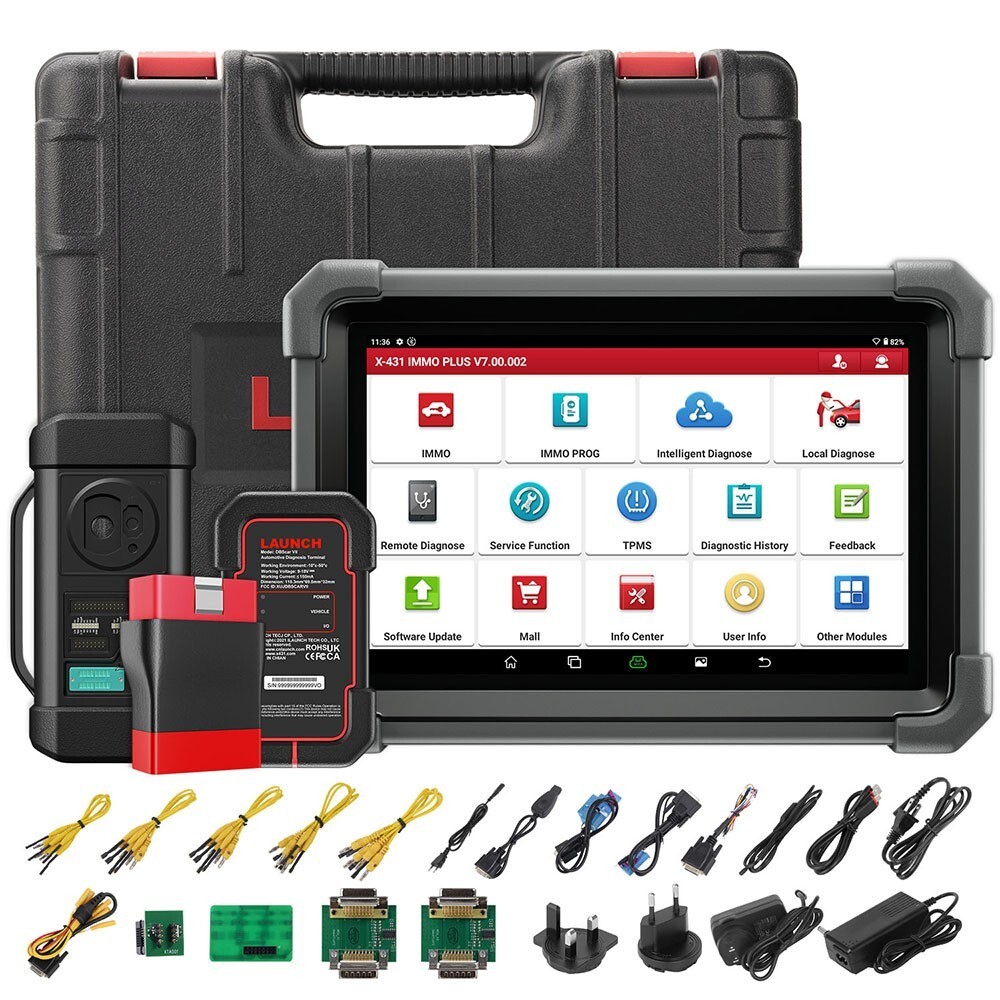2026 LAUNCH X431 IMMO PLUS Car Key Programming Diagnostic Tool ECU Coding Clone