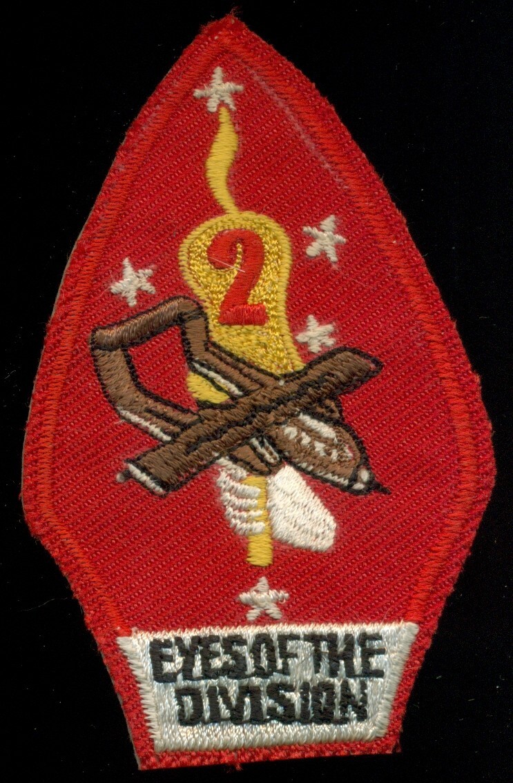 USMC 2nd Division Air Support Vietnam Patch S-12