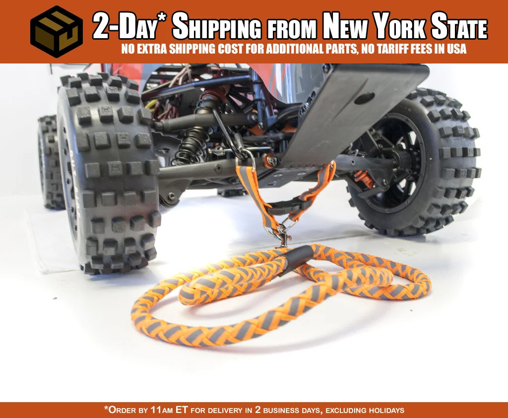 1/5 RC Vehicle Pull, Tow Rope
