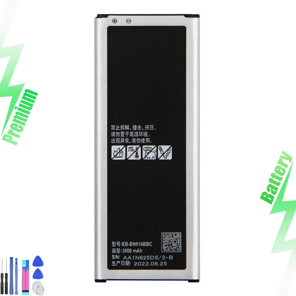For Samsung Galaxy Note 4 SM-N9100 Replacement Battery EB-BN916BBC EB-BN916BBE