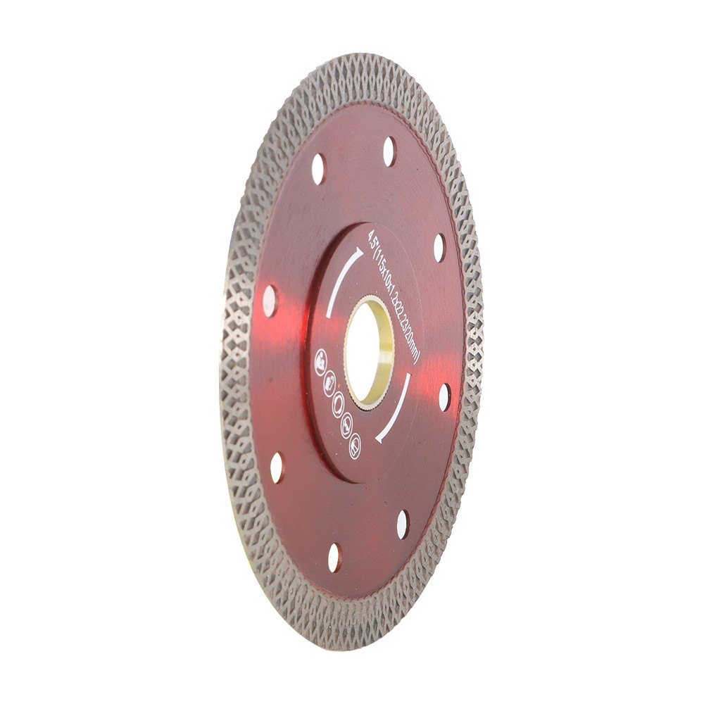 2 Pack Super Thin Diamond Porcelain Saw Blade Ceramic Cutting Disc 4.5 Inch