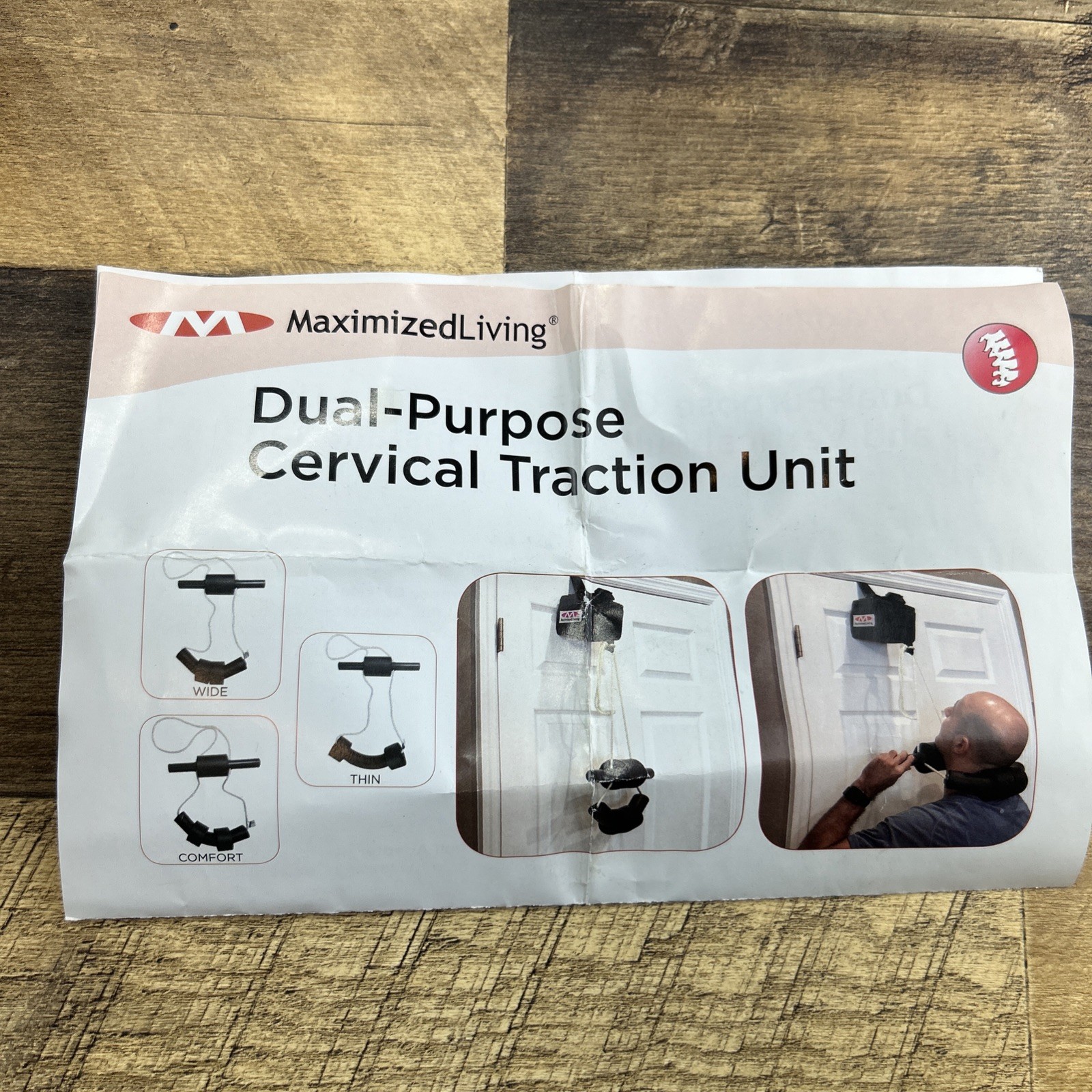 Maximized Living Cervical Traction Spinal Correction System Maxliving *READ Desc