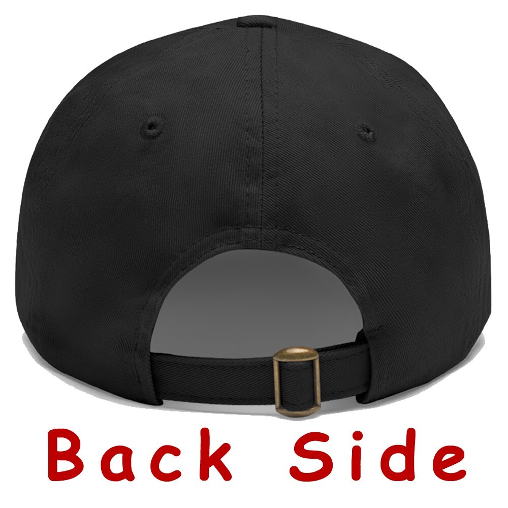 Evansville Triplets Indiana Basebal Dad Hat with Leather Patch - Adjustable Size