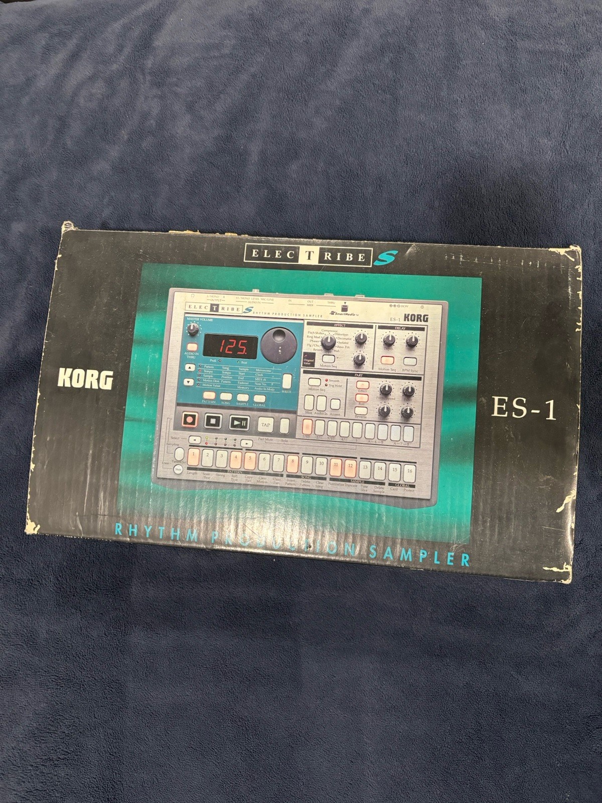 Korg Electribe ES-1 Rhythm Production Sampler Groovebox w/ Power Adapter, Box