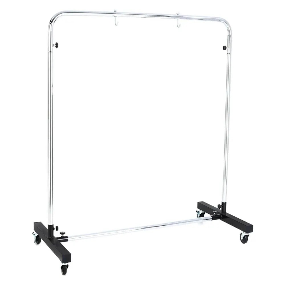 Wuhan Chrome Gong Stand 28"–40" w/Wheels