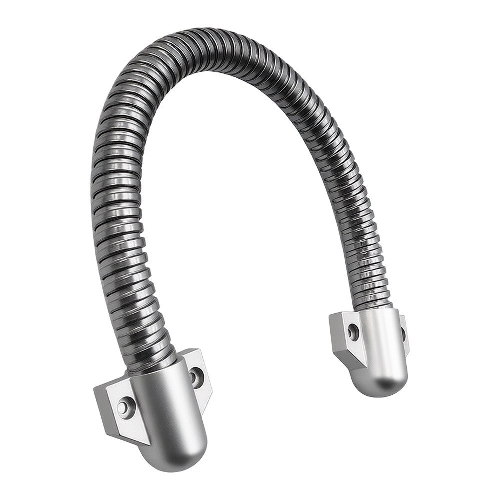 Stainless Steel Cable Protector for Access Control Systems 14cm Diameter