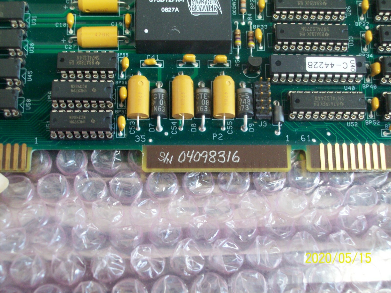 NEW FORMAX D-40725-A REV A/E MEMORY I/O PCB BOARD
