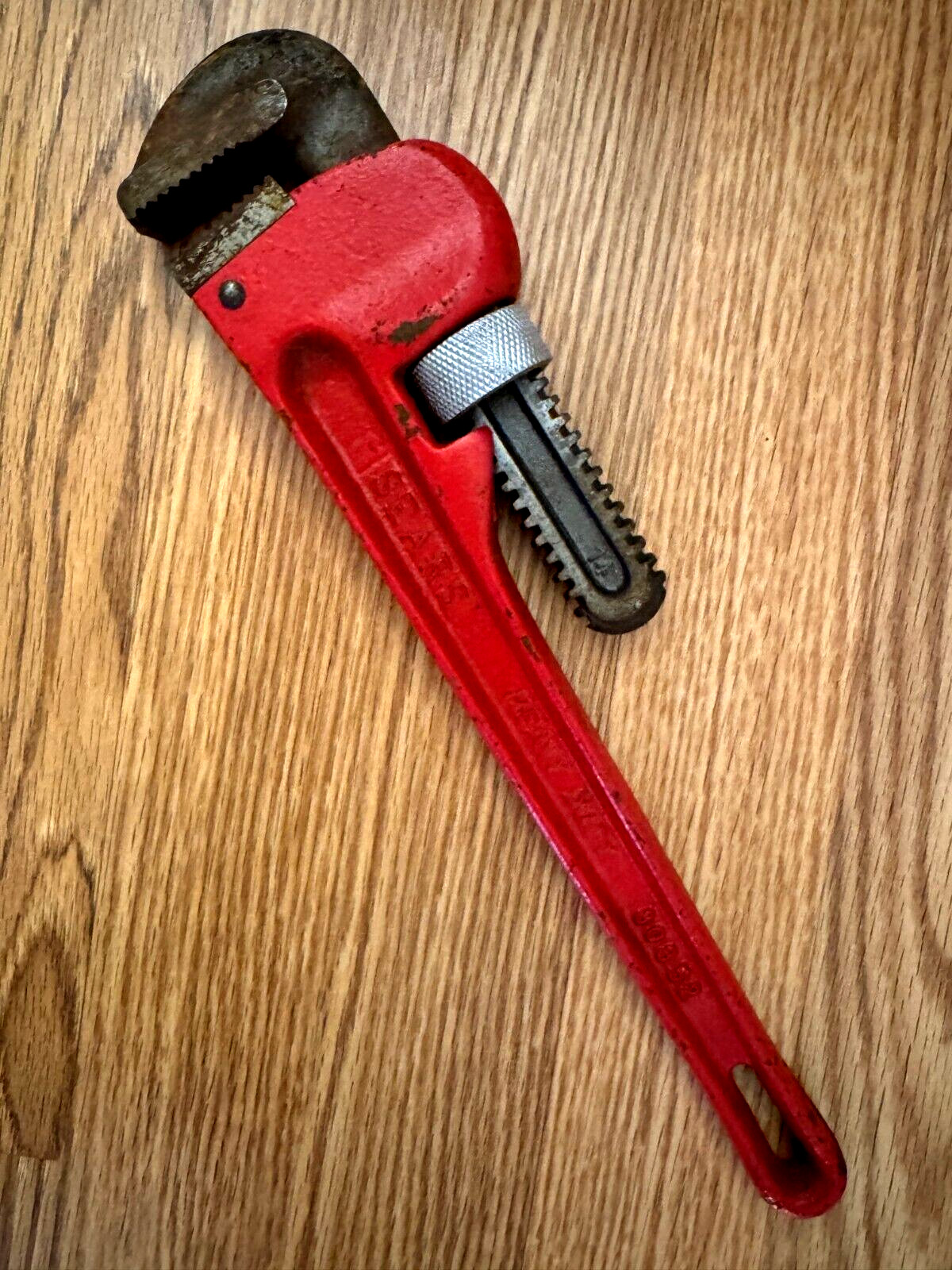 Vintage Sears Heavy Duty 14" Pipe Monkey Wrench 30852 Japan