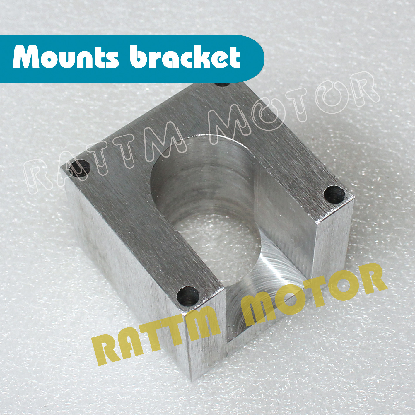 Nema 23 Stepper Motor Mount Bracket Block Support Base+4pc screws for CNC Router