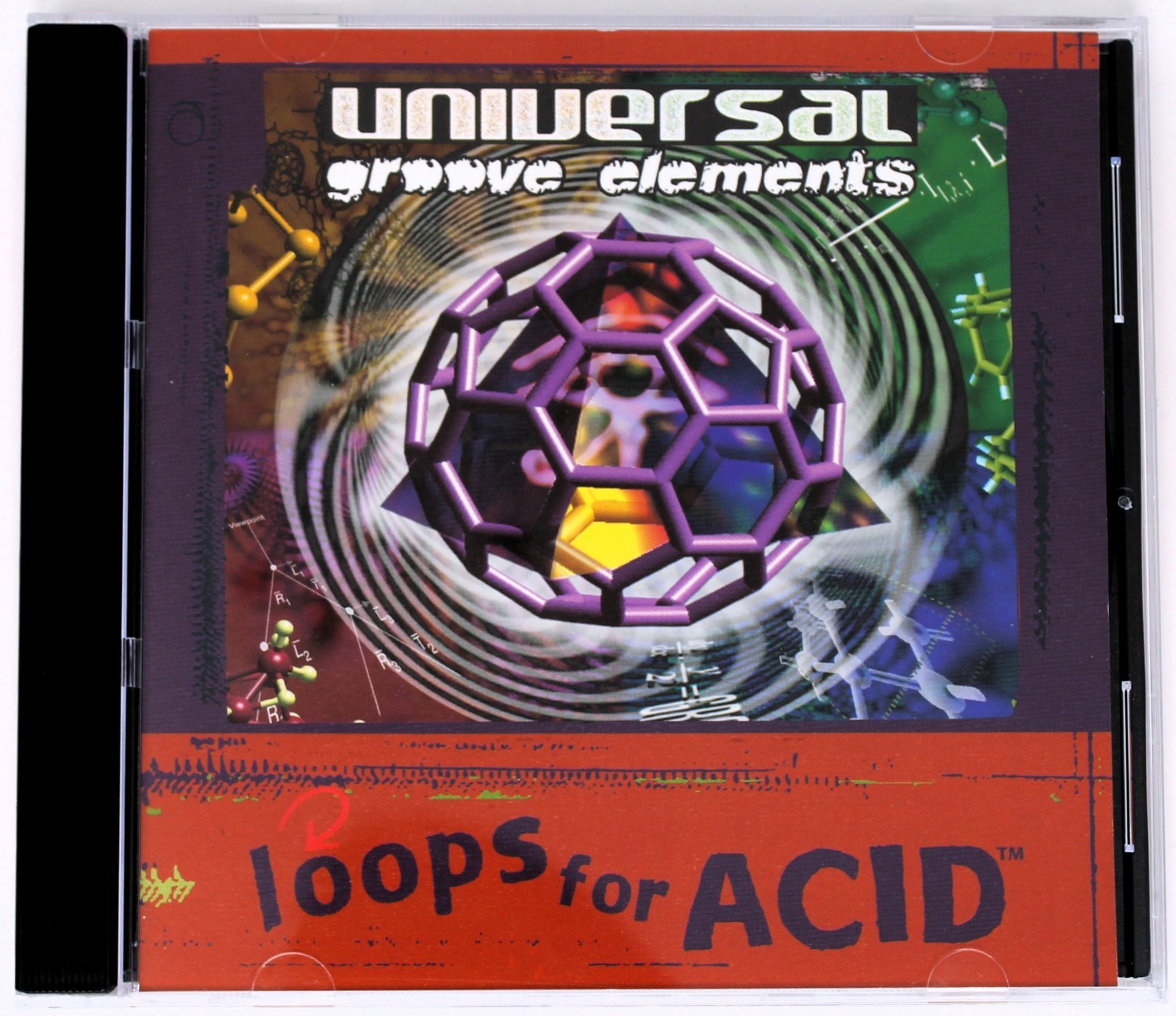 Sonic Foundry Universal Groove Loops For Acid Sample/Sound Library/Sampling CD