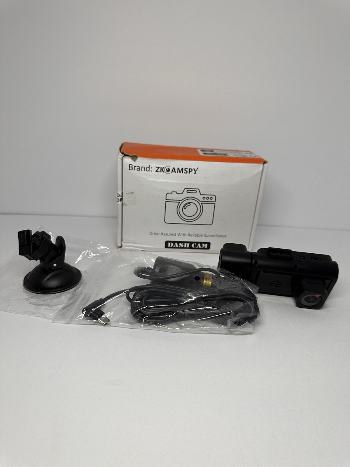 Zk Campsy Dash Cam Drive Assured With Reliable Surveillance (New, Tested)