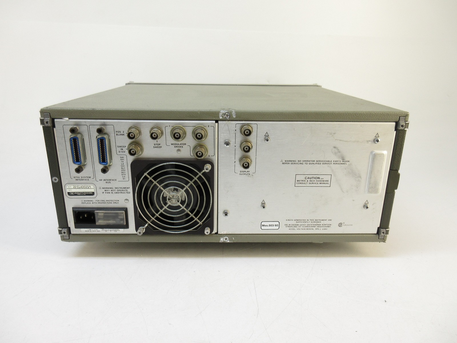 Agilent 8756A Network Analyzer