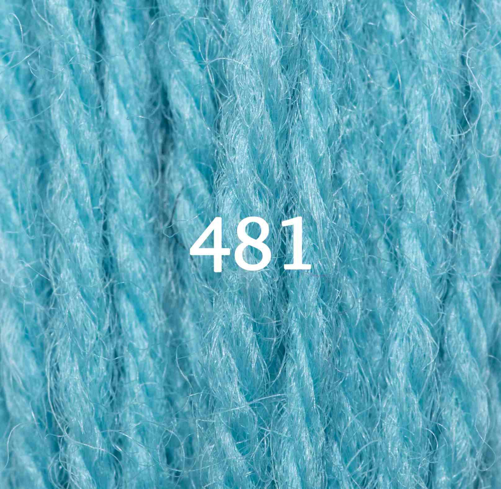 Appleton Crewel Wool - 27 Yd Skein - Kingfisher Blue Color  481
