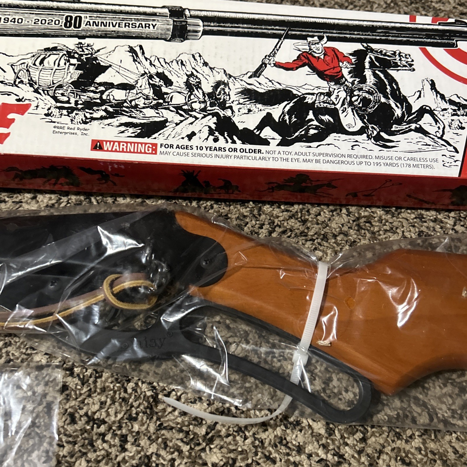 Daisy Red Ryder 650 80th Anniversary BB Gun - NEW in BOX