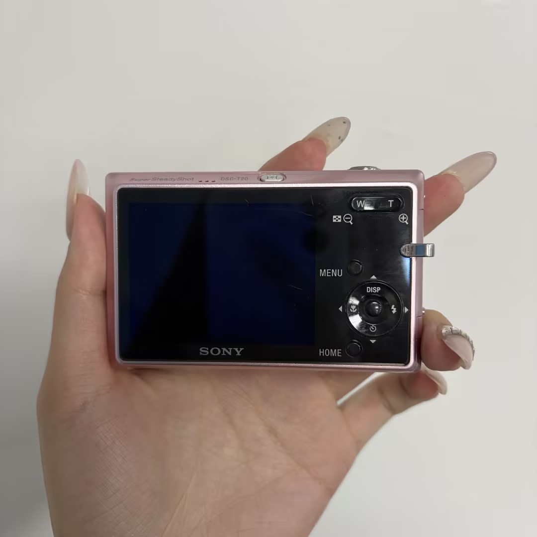 SONY Cyber-shot DSC-T20 Pink 8.1 MP Digital Camera 3x Optical zoom