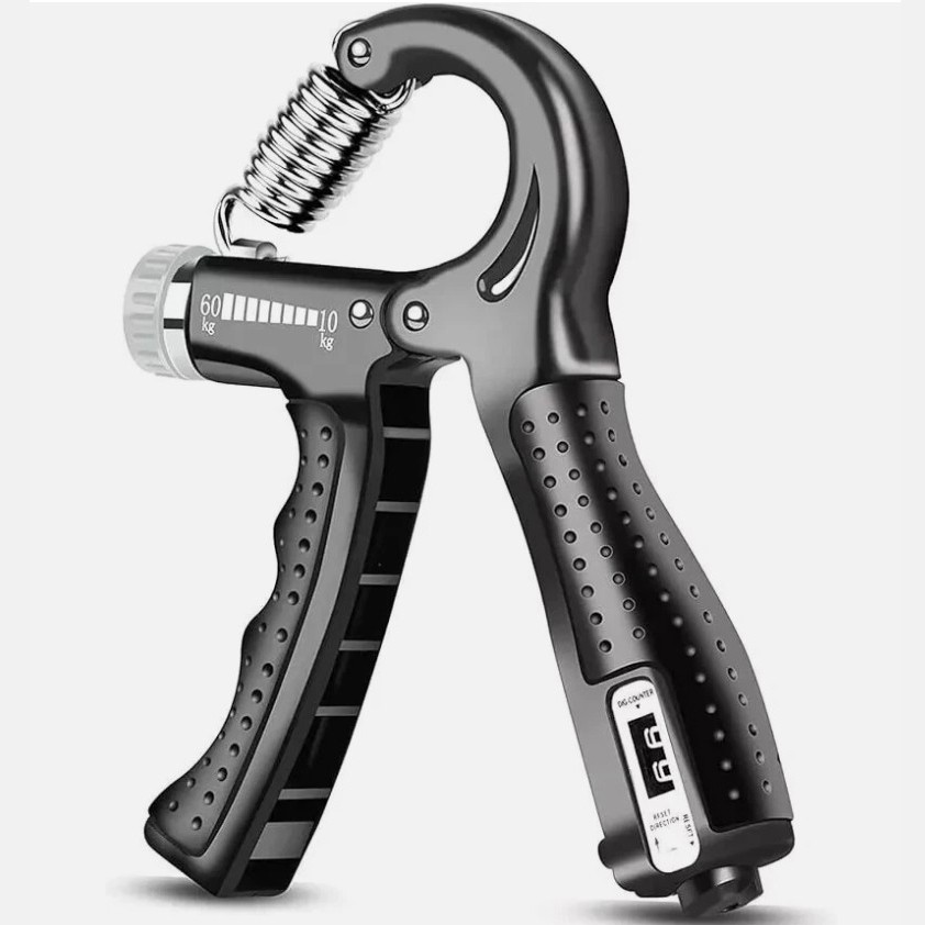 Grip Strengthener Power Trainer 2 Hand Gripper Strength Adjustable Gym Exerciser