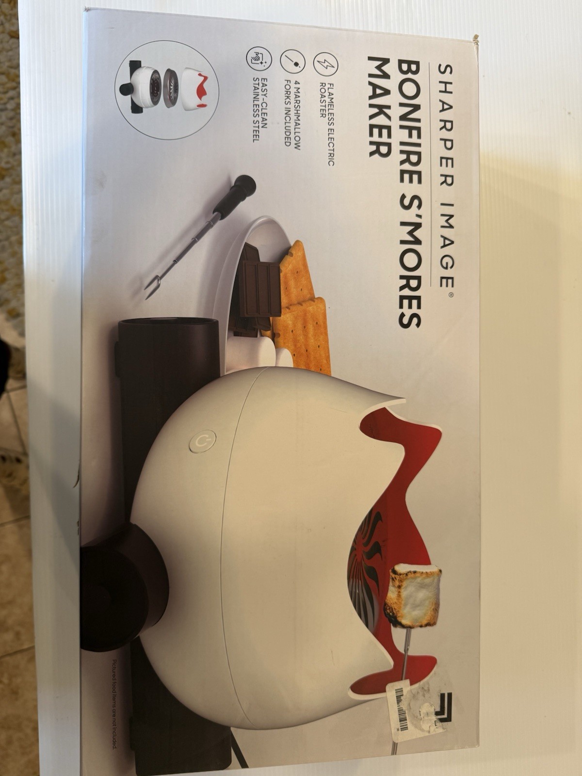 Flameless Sharper Image S’mores Maker Easy Cleaning Bonfire Tested