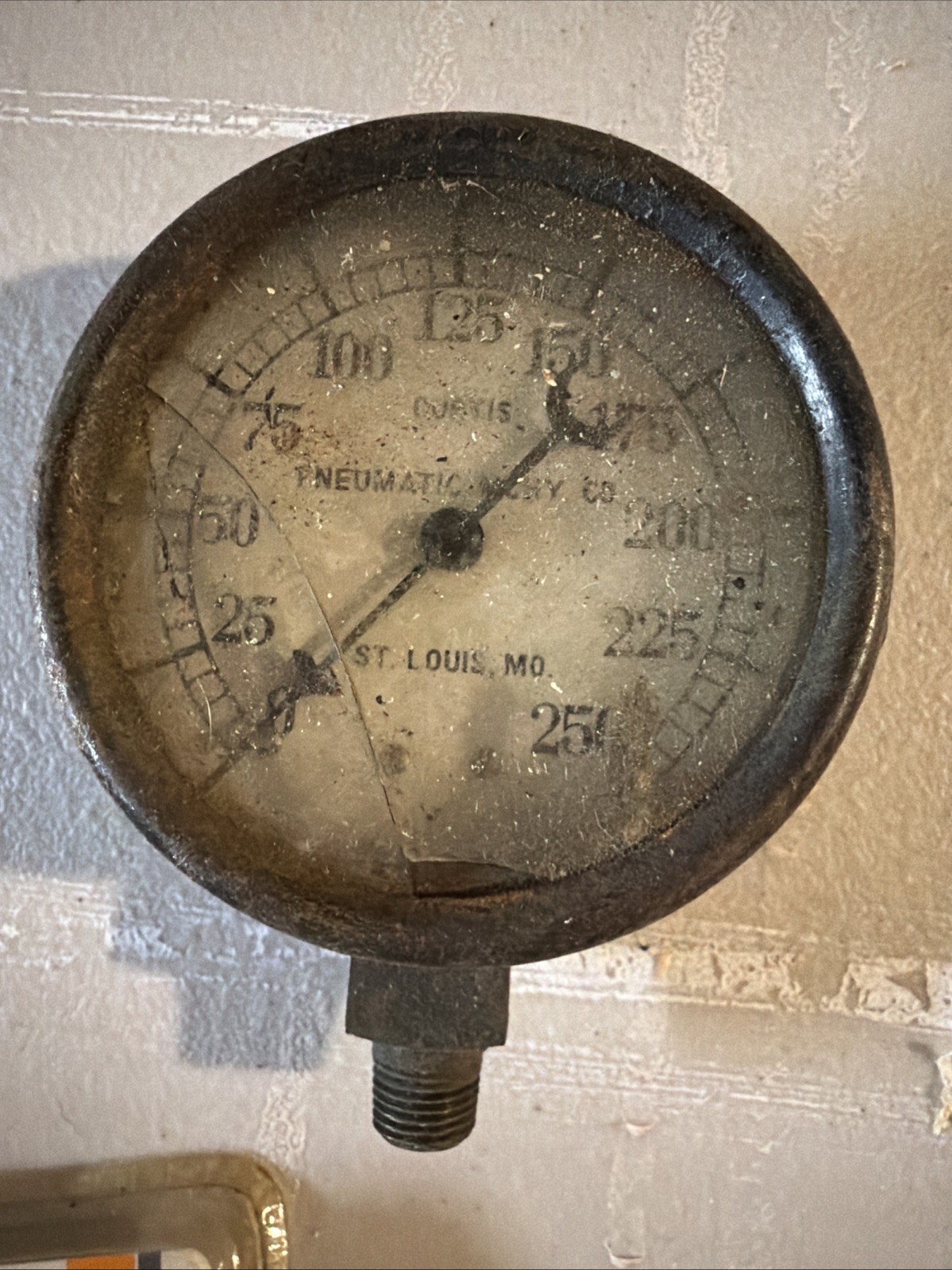 VINTAGE CURTIS PNEUMATIC MCHY CO GAUGE