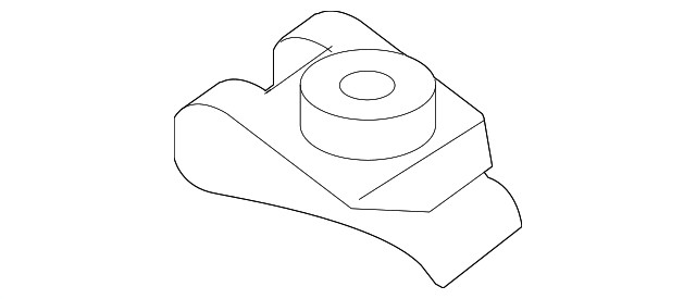 Genuine Ford Radiator Support Splash Shield Nut W717461S439