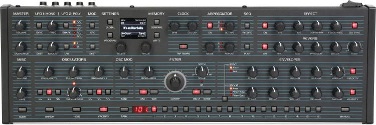 Oberheim TEO-5 Polyphonic Desktop Synthesizer Module