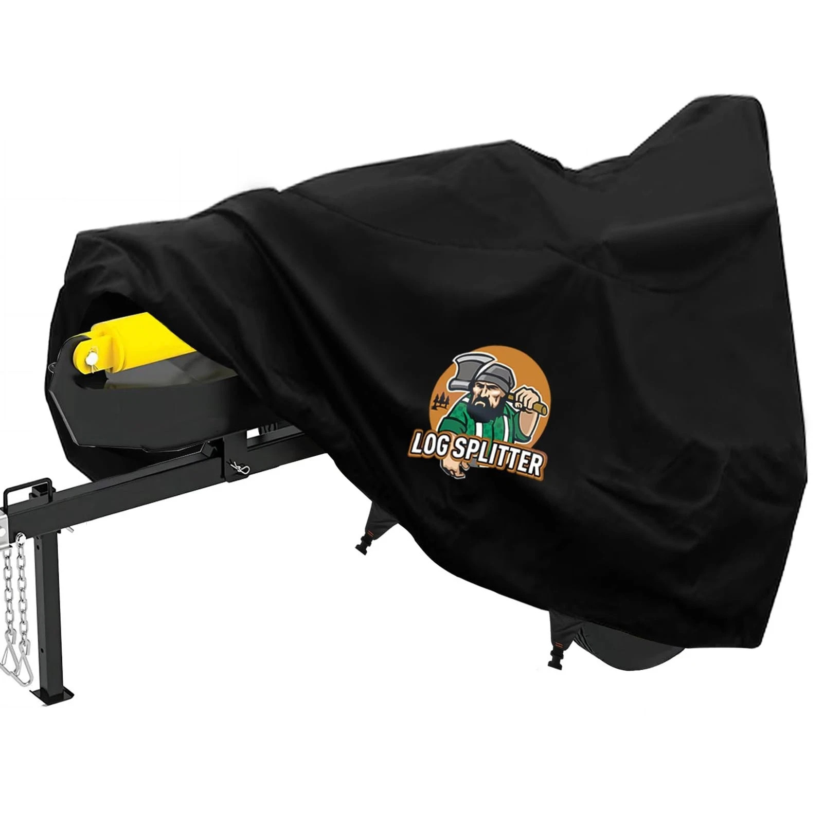 1200D Waterproof Heavy Duty Wood Splitter Cover, Log Splitter Cover, Anti-Uv and