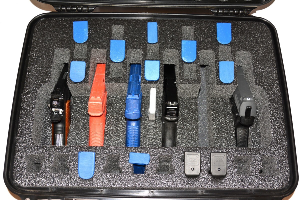Precut QuickDraw 6 Pistol + 25 mags foam insert kit fits your Nanuk 930 case