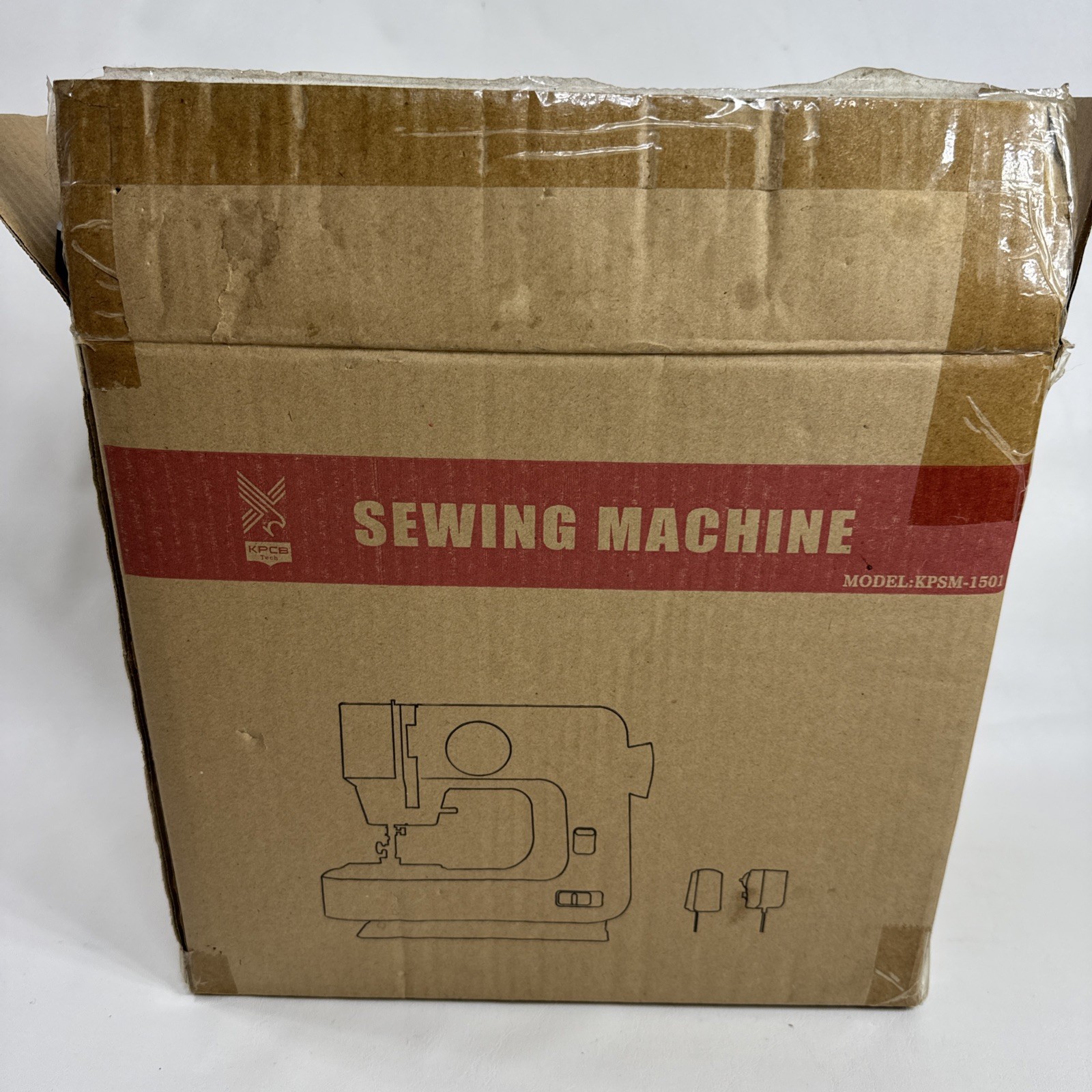 KPCB Beginner Compact Sewing Machine Model KPSM 1501 Tested Used Once
