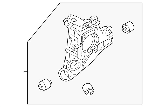 Genuine Nissan Knuckle 43018-6RA1A