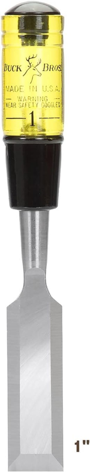 1 Inch Wood Chisel for Paring Finishing Woodworking Tool Tempered Steel USA M...
