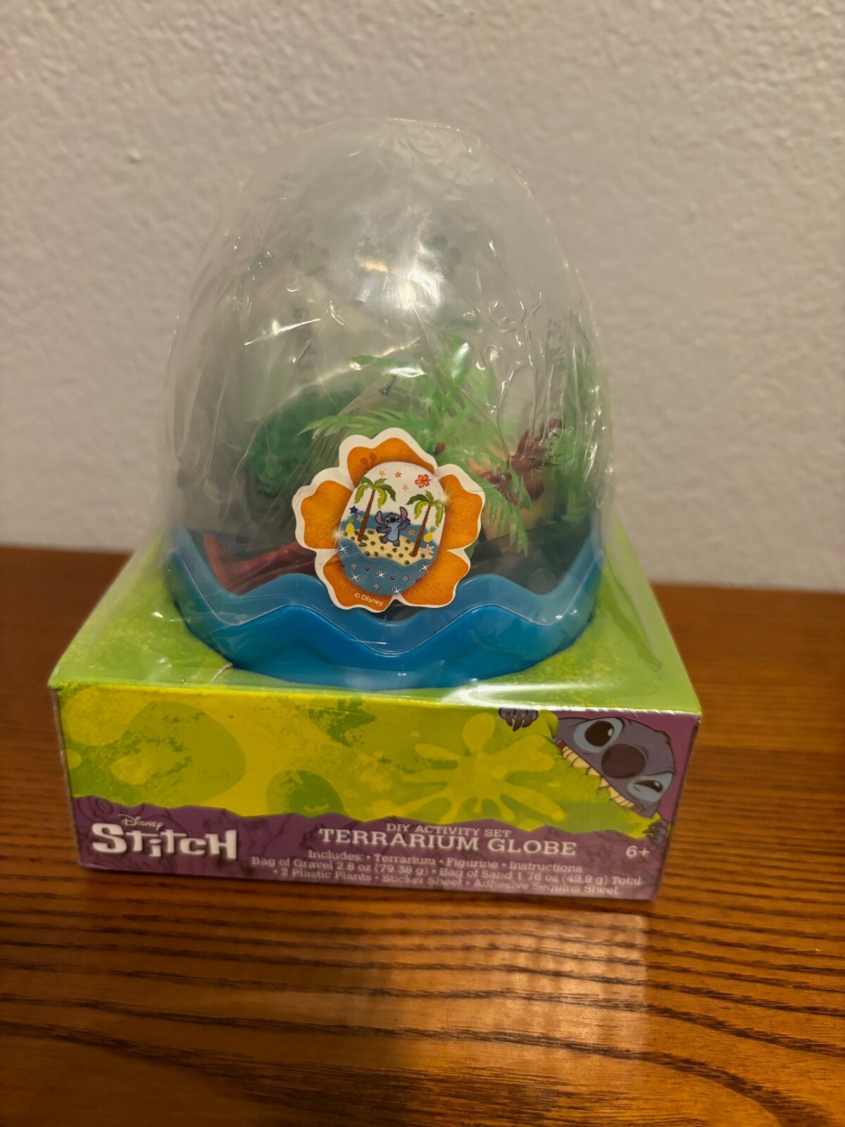 Disney Stitch Terrarium Globe DIY Activity Set With All You Need to Create NEW