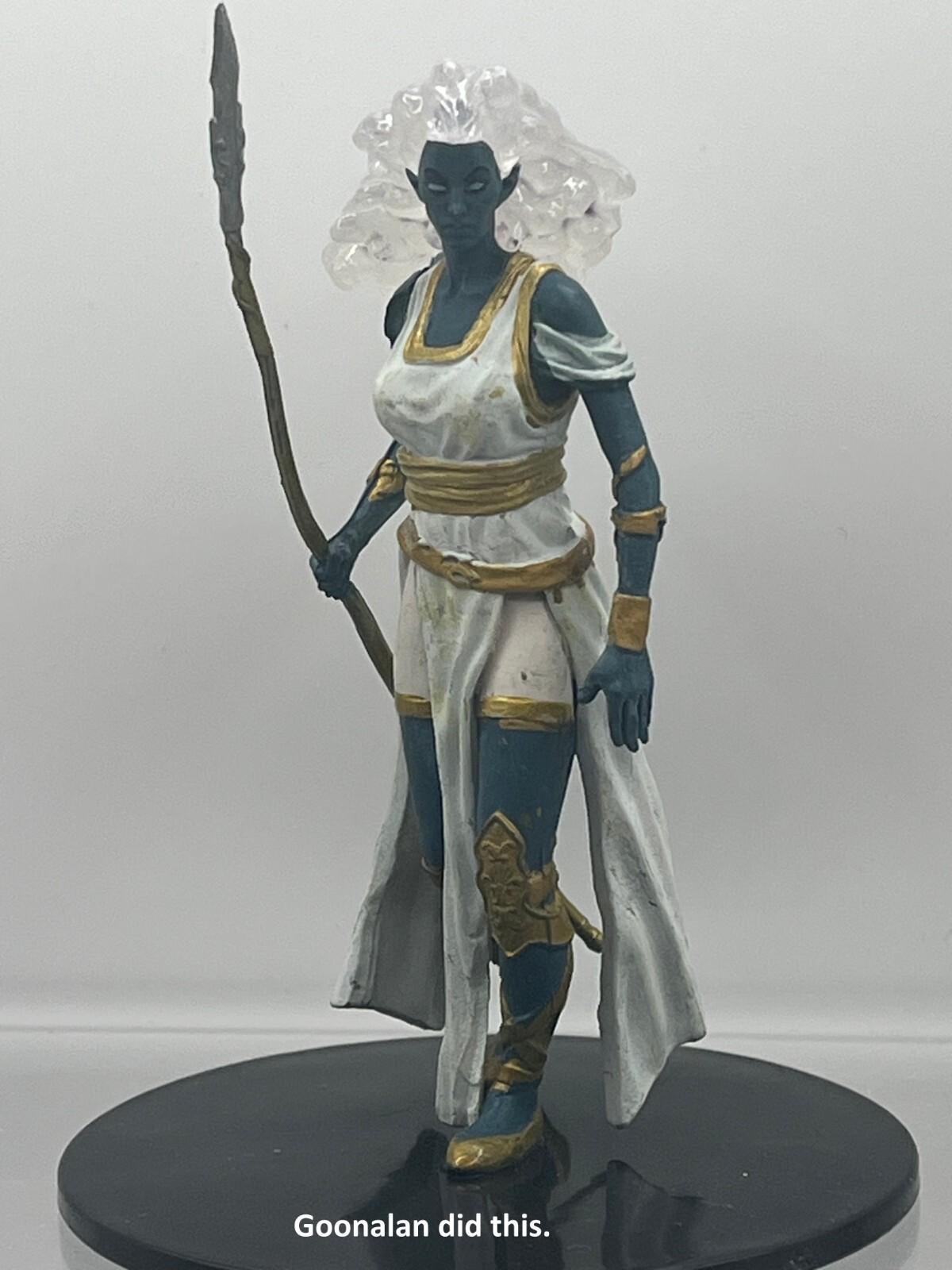 D&D Pathfinder Mini Legendary Adventures 32a Cloud Giant Spear UC HUGE