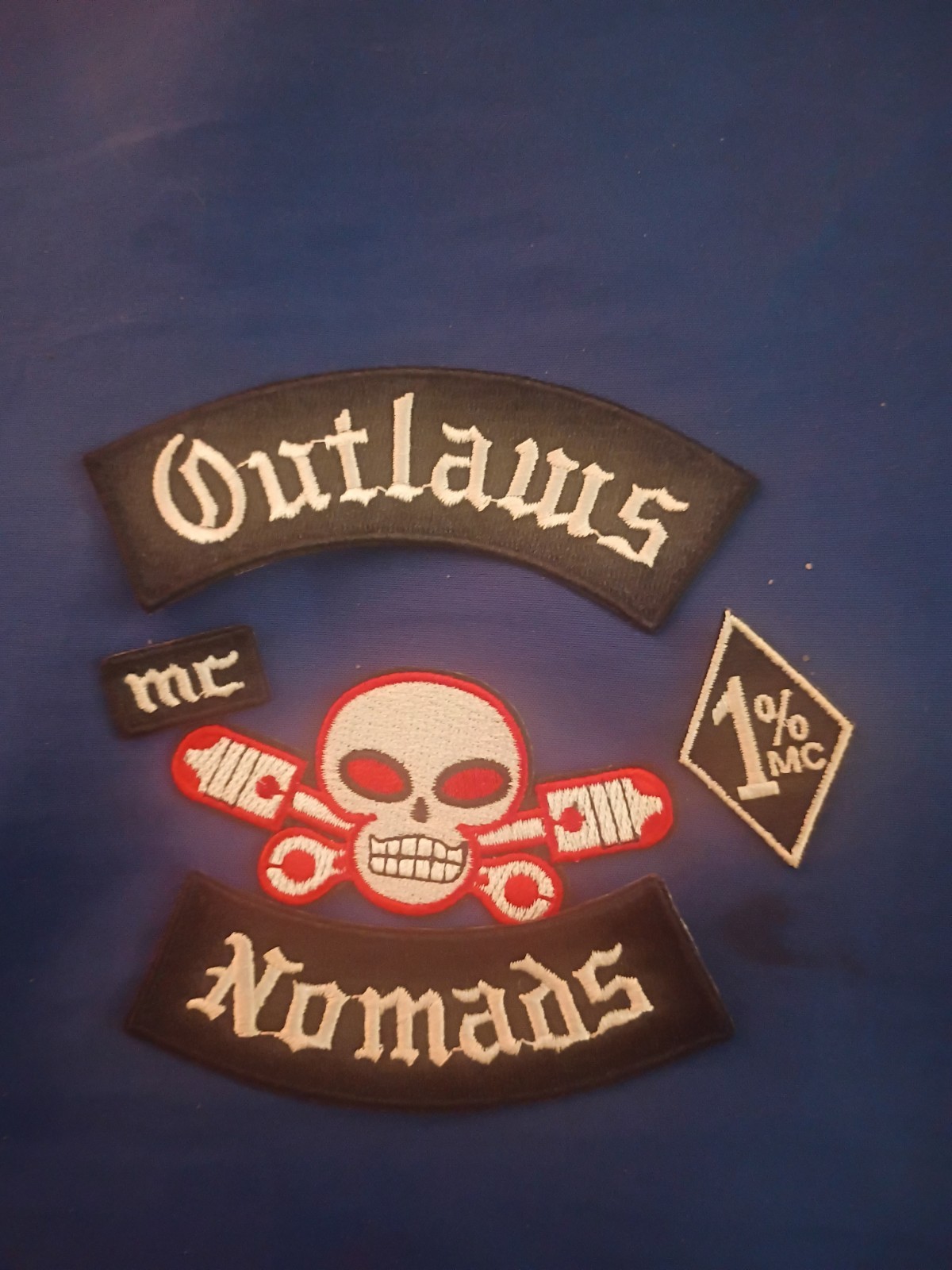 Outlaw Nomads Back &Front Patch Sets