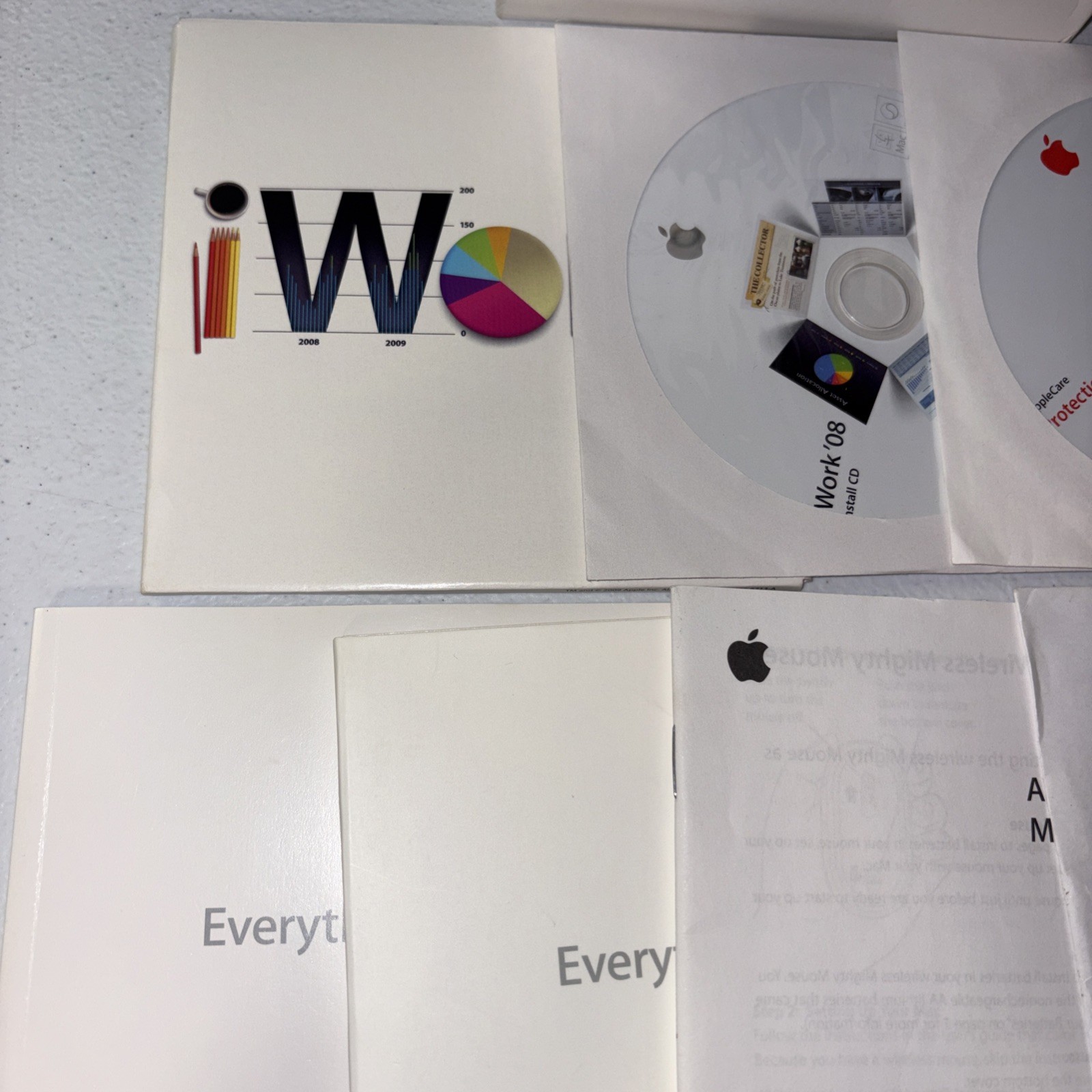Apple 2009 Mac Trio Box Set: Mac OS X Leopard iWork 09 iWork 08