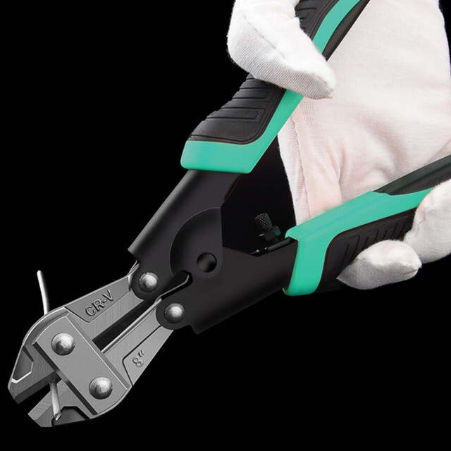 8 Inch Bolt Cutter, Sharp, Rust Resistant, Hardening Treated Blade Edges