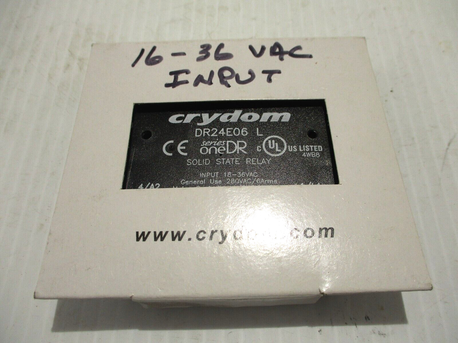NEW CRYDOM DR24E06 SOLID STATE RELAY