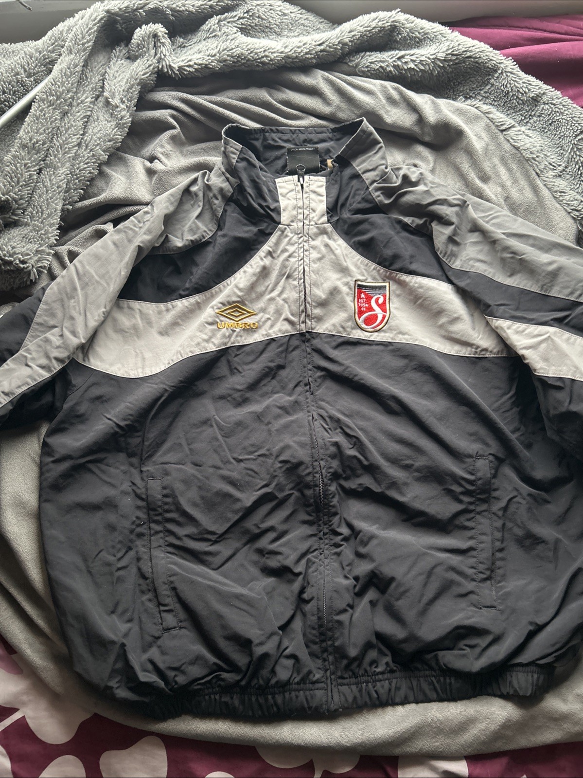 Supreme Umbro Track Jacket Blue SS23 Size
