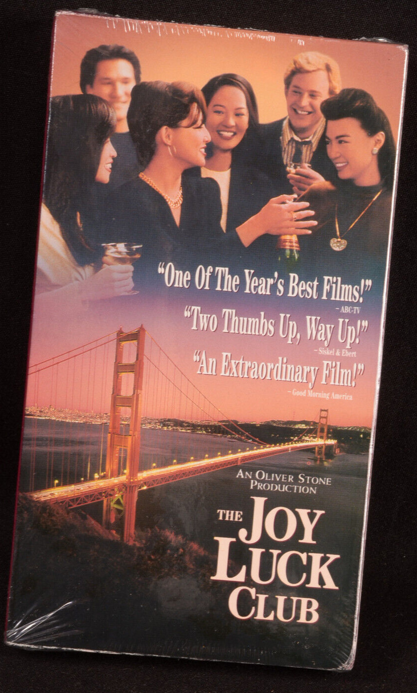 The Joy Luck Club VHS 1993 Oliver Stone Wayne Wang, Amy Tan 1990s New Sealed