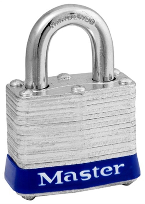 Master Lock 3UP Steel Padlock  *NO KEY Included*