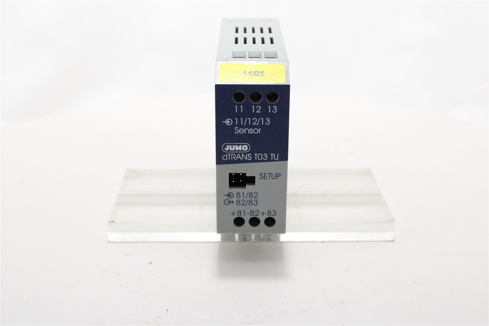 JUMO 707034/881-001-040/000 dTrans T03 TU Temp Transmitter | 0-10V | Pt100