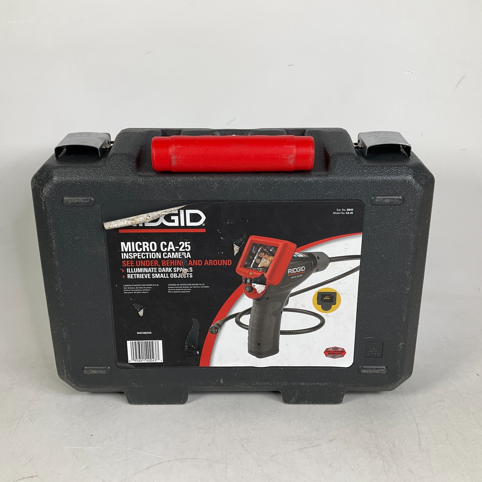 RIDGID Micro CA-25 Digital Handheld Inspection Camera With LED Light 40043