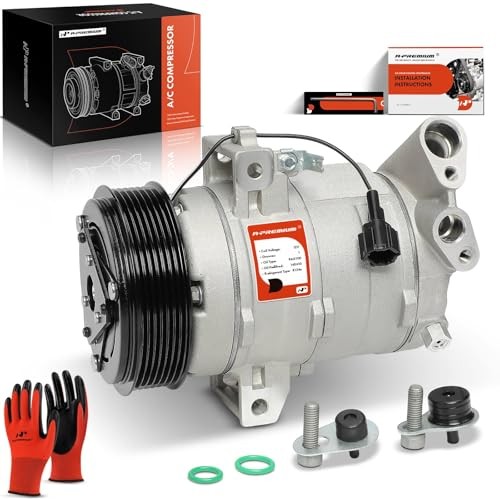 Air Conditioner AC Compressor with Clutch Compatible with Nissan NV1500