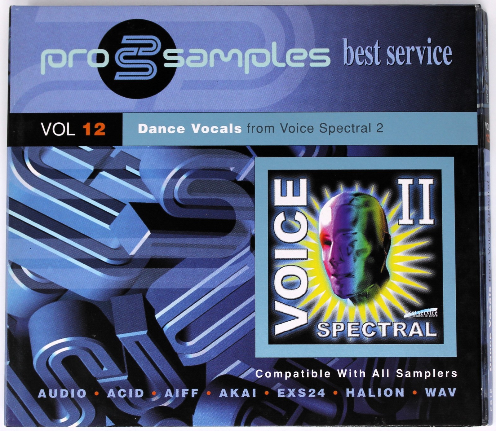Best Service Pro Samples 12 Dance Vocals Sample/Sound Library/Sampling Double CD