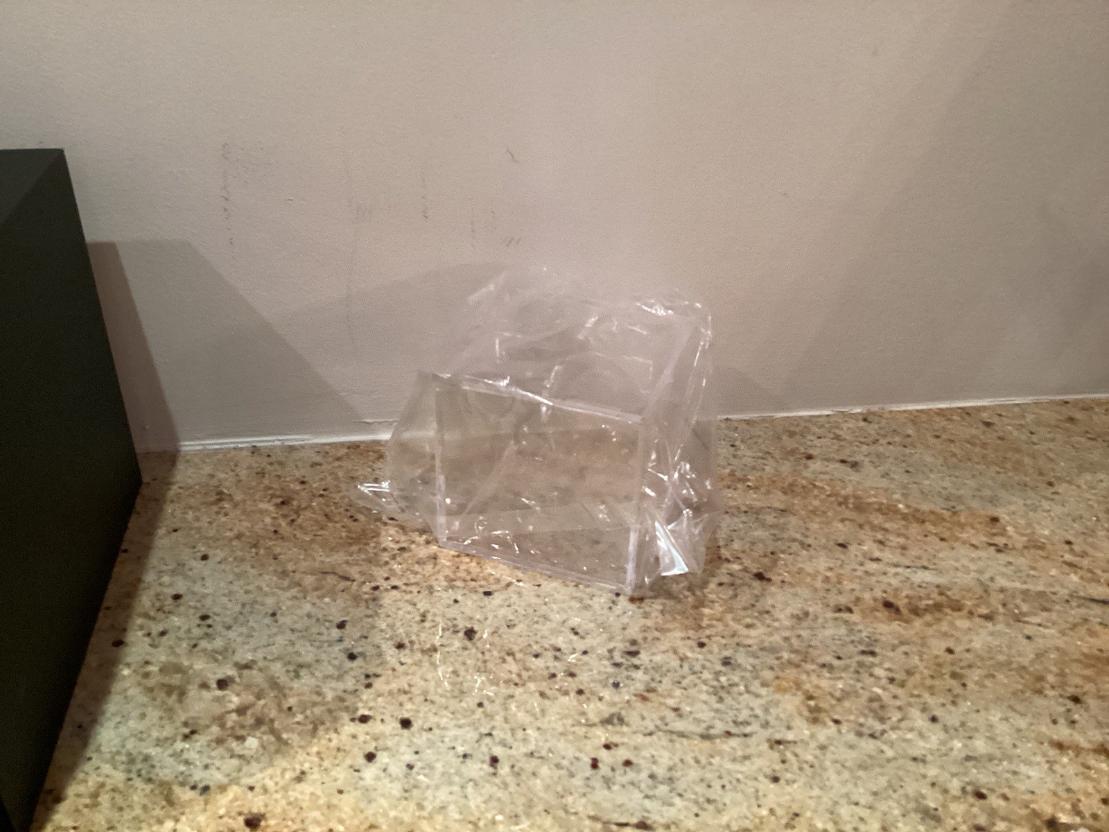 Baseball Display Case Acrylic Clear Baseball Holder Square Cube