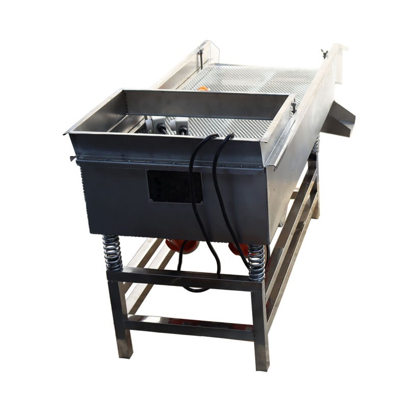 TECHTONGDA Double Layers Electric Linear Vibrating Screen Shaker 6mm 3mm 220V