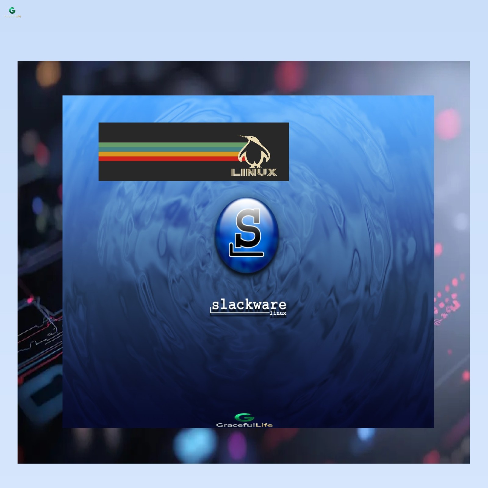 SLACKWARE 2025 Linux OS 64-Bit  Live Install Boot Software ~ Classic Stability