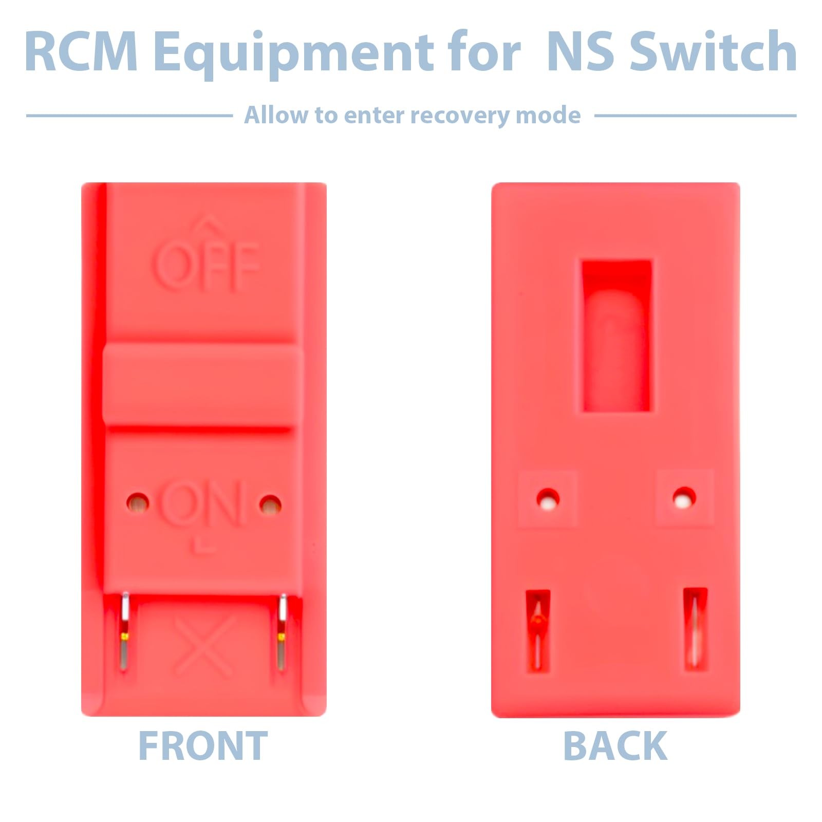 RCM Jig Clip for Switch Loader - Short Circuit Tool for Recovery Mode