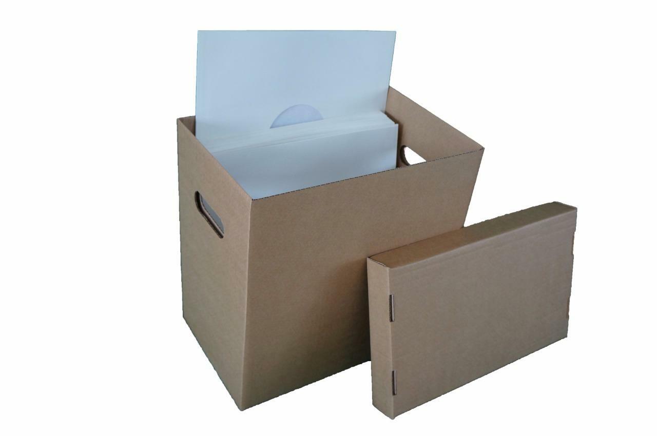 10 x 12" Vinyl Record Storage Box LP's or 12" Singles