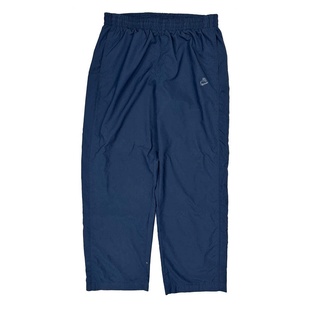 Nike Track Pants - 2XL Blue Polyester